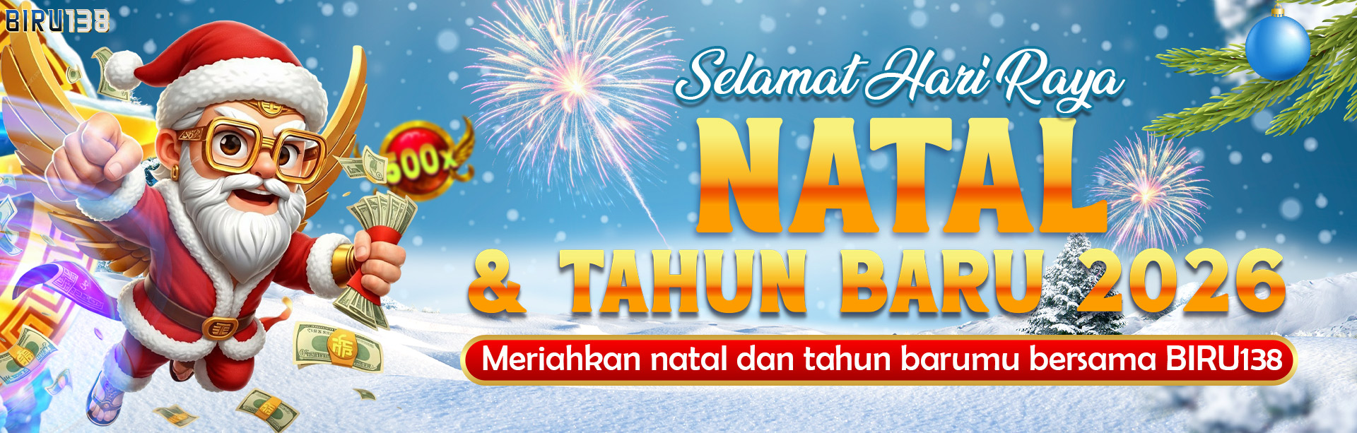 Selamat hari Natal & Tahun baru 2026