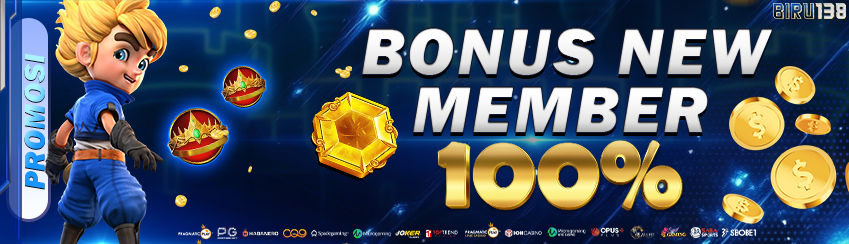 BONUS NEW MEMBER 100%